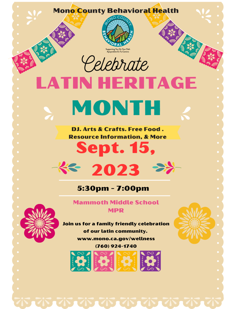 Celebrate Latin Heritage Month! Eastern Sierra Now 