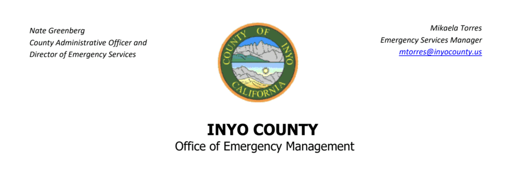 inyo county office of emergency management